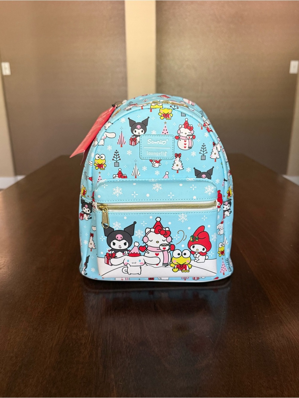 NWT Loungefly Hello Kitty And Friends Holiday Mini Backpack